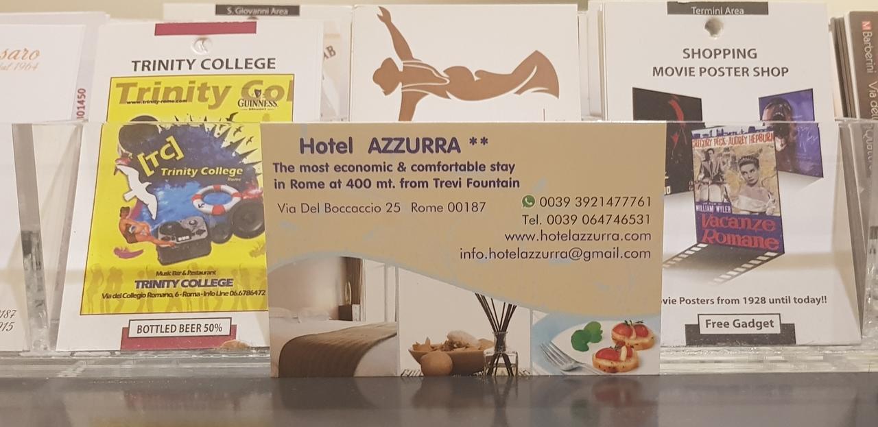 Hotel Azzurra Rome Exterior photo